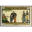 Нотгельд Пёсснек 75 пфеннигов 1921 год. Веймарская республика