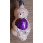 Елочная медведь с мячом ссср распродажа коллекции