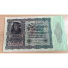 50000 марок 1922 REICHSBANKNOTE Банкнота Веймарская республика  Берлин