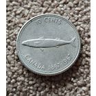 Канада 10 центов, 1967 100 лет Конфедерации Канада