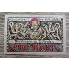 Werty71 Германия 5 марок 1918 банкнота Юберлинген