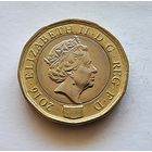 Великобритания 1 фунт, 2016