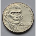 США, 5 центов 2020 г. Р