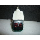 Ёлочная игрушка ДОМИК под ЁЛКАМИ. СССР. Амальгама