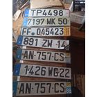 Номерные знаки авто