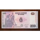 Конго (ДР) 200 франков 2013 г., P:99b надпись на реверсе см. в описании