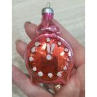 Елочные игрушки, стекло, часы, куранты, будильиик