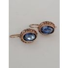 Серьги. " Сапфир".