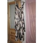 Платье макси из натурального шелка, р.44