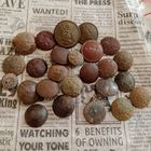 Большой лот пуговицы РИА 25 штук разные без чистки