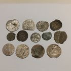 Лот билонных монет Сигизмунда 3. (13 шт, 7.7 г)