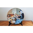 Тарелка Шестая декоративная "Детские ясли" художник Альберт Анкер коллекция "Наследие Анкера" Швейцария