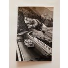 Фотооткрытка. Гагра. Дорога на озеро Рица. 1968 г. Чистая