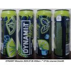 Банка от энергетика DYNAMIT Мохито 2024.07.06 450мл с 'R' CP без язычка (moz40