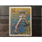 Япония, 1989. Каменный фонарь