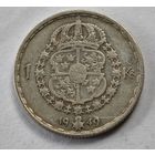 1949 год Швеция крона   серебро