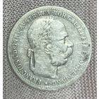 Монета Австро-Венгрия 1 крона 1894 год. Франц Иосиф I. Серебро