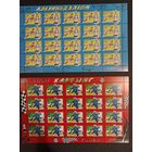 Марки Беларуси 2002, Спорт, картинг, авиамоделизм, чистая серия в листах КМ 476 - 477 каталог 12 евро