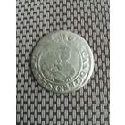 Шесть грошей 1666 года. АТ.