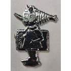 Елочная игрушка СССР пластик. Буратино.