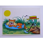 Гольехо и Пин Пин (мультяшки, авторы Мария Эмилия Суарес и Эухенио Бенитес, Куба), 1988, чистая (кот, муравей).