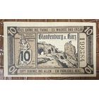 Нотгельд 10 пфеннигов 1920 год. Бланкенбурга-на-Гарце. Веймарская республика