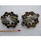 Броши винтажные ЧССР. "Венок". цена за 1 шт. 93