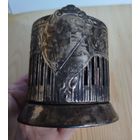 Подстаканник Кольчугино мельхиор с рубля!