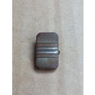 Запонка старинная , посеребренная