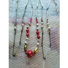 Елочные бусы из стекляруса СССР.