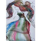 Длинноволосая девушка