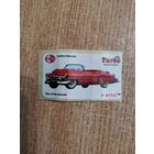 Вкладыш Turbo cabriolet 03 наклейки фантики авто auto турбо Кабриолет