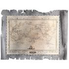 Острова Кука 5 долларов 2020г. "Карта путешествия капитана Кука". Карта в подарочной упаковке - сертификате. 30гр.