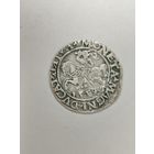 Полугрош в люксе 1559 ВКЛ соосность орла к всаднику