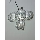 Ёлочная игрушка -  Чебурашка , СССР . С рубля