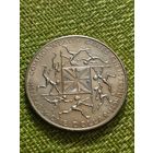 Новая Зеландия 1 доллар 1974 г ( Спортивные игры Содружества