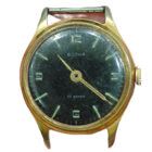 Часы Волна, позолота AU 20. Редчайший экземпляр с черным цифером. Из личной коллекции