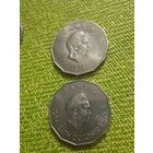 Замбия 50 нгве, 1969 г ( ФАО малый тираж)