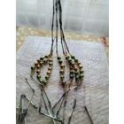 Вертикальные елочные бусы.Стеклярус СССР.Редкие.Всего 5 шт.