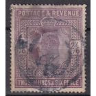 86.Br. Великобритания. Эдуард VII. 2'6Sh. 1902 г. Стандарт. Mi.#115.
