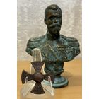 ОПОЛЧЕНСКИЙ КРЕСТ ВРЕМЕН ЦАРСТВОВАНИЯ ИМПЕРАТОРА НИКОЛАЯ II. СТАРТ С РУБЛЯ БЕЗ МЦ!!!