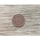 Werty71 Британская Индия 1/2 0,5 пол пайса 1935 Георг 5 пайс