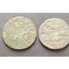 Две монеты. Копейка 1709, 17??