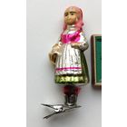 Ёлочная игрушка. Красная шапочка.