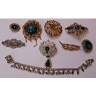 Красивые брошки времён СССР под реставрацию. Все лоты с 1 рубля!