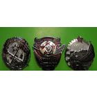 Набор из 3 Орденов "Красного Знамени" СССР. Армянская. Белорусская. Таджикская ССР.