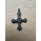 Крестик нательный остроконечный старинный