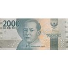 Werty71 Индонезия 2000 рупий 2016 UNC банкнота