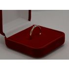 Миниатюрное колечко с бриллиантами, Р-16.5, 1.67 гр.