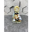 Статуэтка Девочка с гусями. 8 х 12 см. Германия